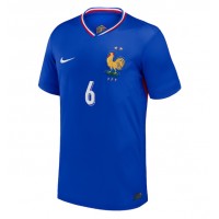 Camisa de Futebol França Eduardo Camavinga #6 Equipamento Principal Europeu 2024 Manga Curta